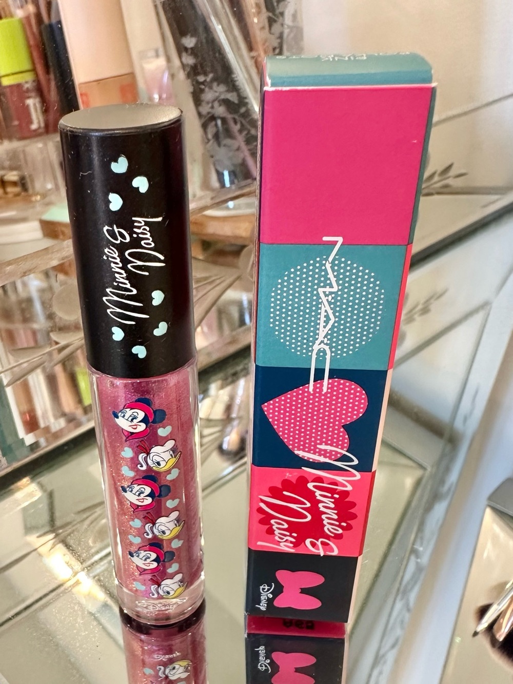 New MAC & Disney Lipglass Lip Gloss